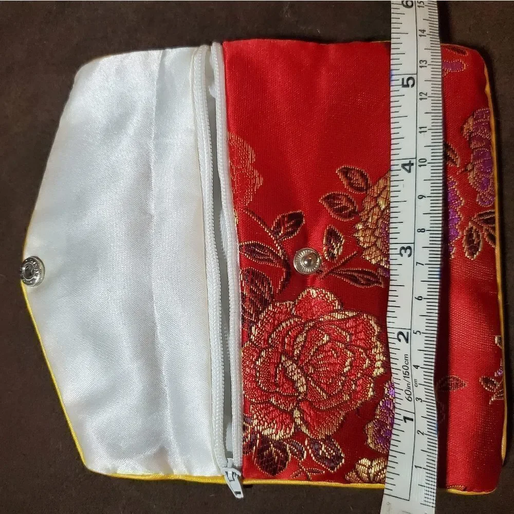 Silk Embroidered Bag / Pouch‎